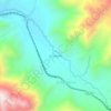 Occobamba topographic map, elevation, terrain