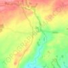 Y Ffor topographic map, elevation, terrain