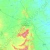 Chitradurga topographic map, elevation, terrain