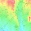 Alban topographic map, elevation, terrain