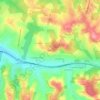 Chansau topographic map, elevation, terrain