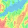 Port Orchard topographic map, elevation, terrain