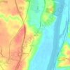 Cedar Hill topographic map, elevation, terrain