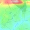 Holiday Poconos topographic map, elevation, terrain