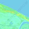 Coastlands topographic map, elevation, terrain
