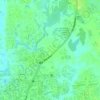 Bangaldesh Bitar SW Tower topographic map, elevation, terrain