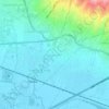 Cibiru Hilir topographic map, elevation, terrain