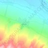 坎乡 topographic map, elevation, terrain