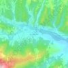 Piano delle Moglie topographic map, elevation, terrain