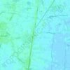 Calcroci topographic map, elevation, terrain