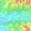 Susenii Bârgăului topographic map, elevation, terrain