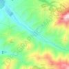 Uzunbulak topographic map, elevation, terrain