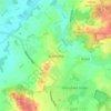 Arborfield topographic map, elevation, terrain