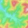 Espiadet topographic map, elevation, terrain