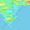 Weymouth topographic map, elevation, terrain