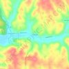 Pikes Peak topographic map, elevation, terrain