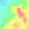 Furness topographic map, elevation, terrain