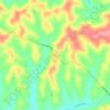 Buffalo topographic map, elevation, terrain