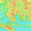 Carling topographic map, elevation, terrain