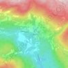 Eggedal topographic map, elevation, terrain