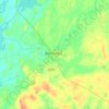 Ballinrobe topographic map, elevation, terrain