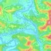 Spring Hill Chapel topographic map, elevation, terrain