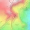 Punta Giordani topographic map, elevation, terrain