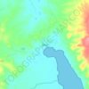 Gêba topographic map, elevation, terrain