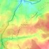 Momignies topographic map, elevation, terrain