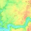 Le Petit Breuil topographic map, elevation, terrain