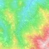 Segale topographic map, elevation, terrain