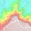 Pima Point topographic map, elevation, terrain