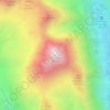 Piz Linard topographic map, elevation, terrain