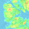 Hagland topographic map, elevation, terrain