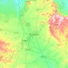 Ahilyanagar topographic map, elevation, terrain
