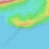 Charles Hill topographic map, elevation, terrain