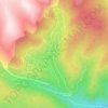 Alice topographic map, elevation, terrain
