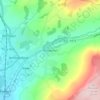 Pontaman topographic map, elevation, terrain