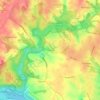 Farmlands topographic map, elevation, terrain