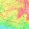 Baume topographic map, elevation, terrain