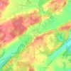 Glen Arm topographic map, elevation, terrain