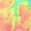 Acquet topographic map, elevation, terrain