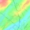 Kendigtown topographic map, elevation, terrain