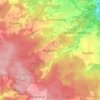 Regenthal topographic map, elevation, terrain