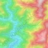 Molières topographic map, elevation, terrain