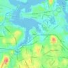 Idlewell topographic map, elevation, terrain