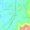 Bonny Brook topographic map, elevation, terrain