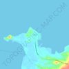 Polloc topographic map, elevation, terrain