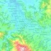 La Palmita topographic map, elevation, terrain