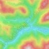 Kope topographic map, elevation, terrain